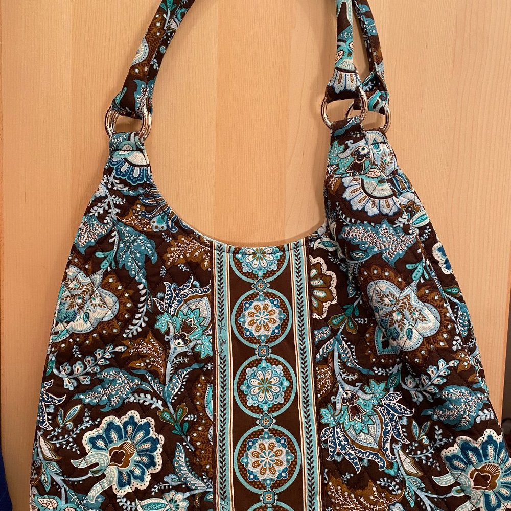 Java Blue Large Hobo Bag - Picture 4 of 4
